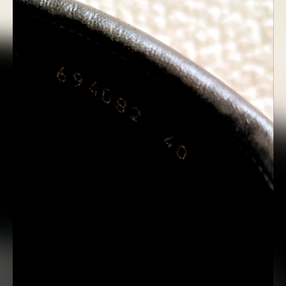 BALENCIAGA Rise Black Lambskin Wedge Slide Platform Sandals EU 40 US 10 Org $850 - Picture 10 of 12